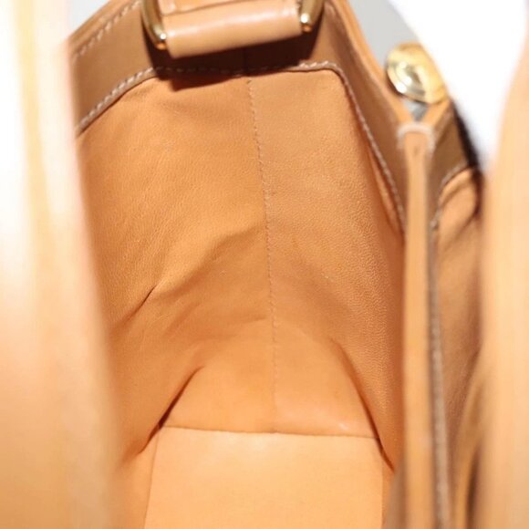 GUCCI Bamboo Hand Bag Leather Brown Gold 000 26 0175 Auth 127876 - Picture 12 of 16